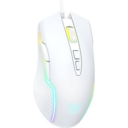 Onikuma CW905 Ενσύρματο Gaming Ποντίκι RGB 6400 DPI White