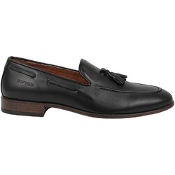 Softies Ανδρικά Μοκασίνια Loafers Δερμάτινα Μαύρα 8116-1028