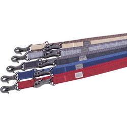 Nobby Linen Deluxe Κολάρο Σκύλου Ανθρακί 2.5x40-55cm