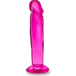 Blush B Yours Sweet N' Small Ρεαλιστικό Dildo με Βεντούζα 16.5cm Ροζ