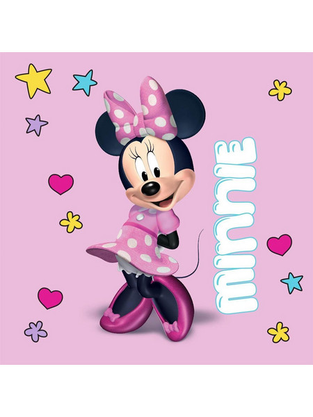 Dimcol Disney Minnie 78 Παιδική Πετσέτα Προσώπου / Χεριών 30x30cm Ροζ