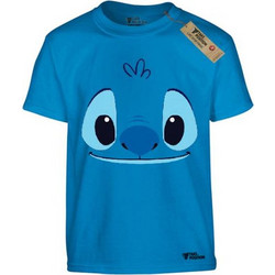 Takeposition H-cool Stitch Face Παιδικό T-Shirt Κοντομάνικο Μπλε 806-1398-16