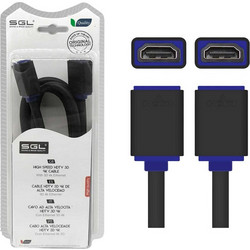 Καλώδιο HDMI Male to HDMI Female 1.5m Black 095707