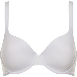 Lormar MOUSSE Σουτιέν Balconette με Ελαφριά Ενίσχυση με Μπανέλα Λευκό