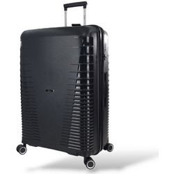 Rain RB8018L Βαλίτσα Μεσαία 62x50x23cm με 4 Ρόδες Μαύρη