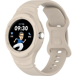 Techsuit W066 Λουράκι Σιλικόνης Beige (Google Pixel Watch)
