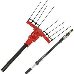Spacesonic Atrax Electric Dc Ελαιοραβδιστικό Μπαταρίας Χτένα 750W 12V με Τηλεσκοπικό Κοντάρι Carbon 3.2m