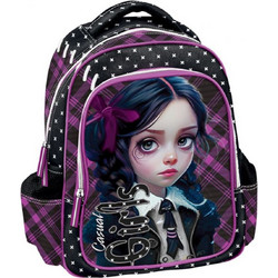 Graffiti Casual Girls Σχολική Τσάντα Πλάτης Νηπιαγωγείου Μωβ 241294