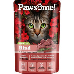 Pawsome Adult with Beef in Sause 85gr
