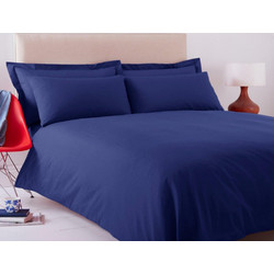 MayHome Σετ Σεντόνια Ημίδιπλα Βαμβακερά 180x240 2220738178 Μπλε Navy