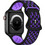 Beline New Sport Λουράκι Σιλικόνης Black / Purple (Apple Watch 42 / 44 / 45 / 49mm)