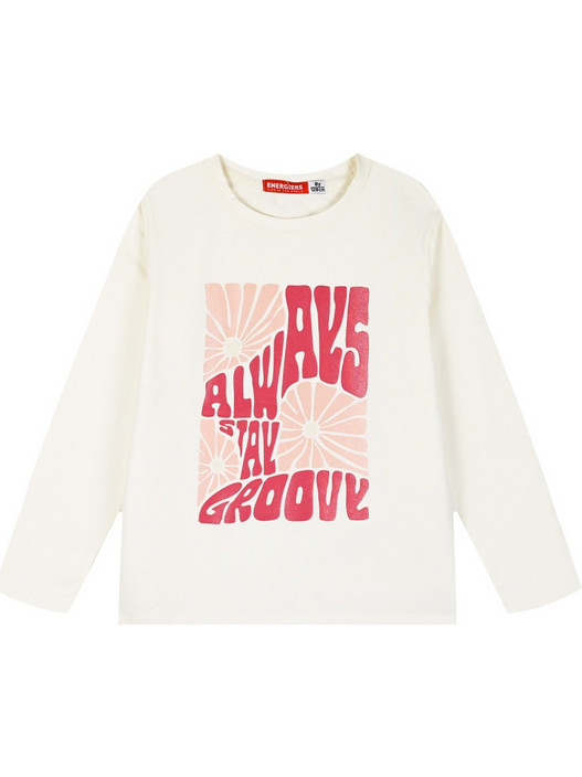 Energiers Παιδικό T-Shirt Μακρυμάνικο Εκρού 16-124230-5