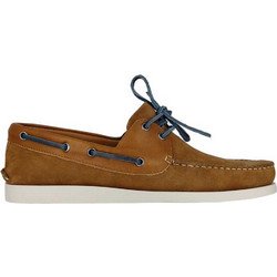 Damiani Ανδρικά Μοκασίνια Boat Shoes Δερμάτινα Ταμπά 1801