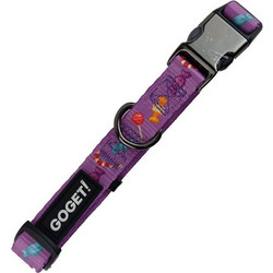 Pet Interest Goget Candy Canes Κολάρο Σκύλου Μωβ 2x35-55cm