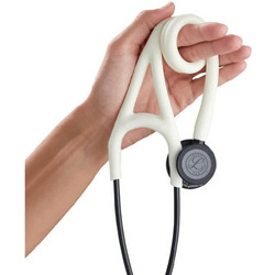 3M Littmann Cardiology IV Παιδιατρικό Καρδιολογικό Στηθοσκόπιο Non Chill με Διπλό Κώδωνα Alabaster 6186