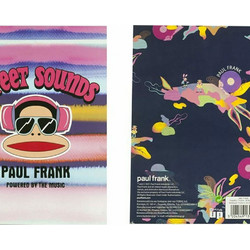 Back Me UP Paul Frank Sweet Sounds Τετράδιο Ριγέ B5 40 Φύλλων Ροζ 346-71400