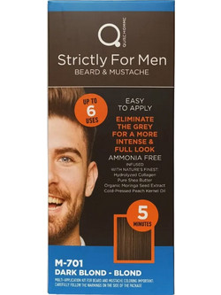 Qure Homme Strictly M-701 Σκούρο Ξανθό - Ξανθό Βαφή για Γένια