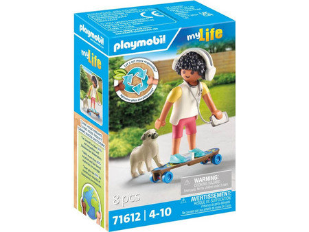 Playmobil My Life Αγόρι με Σκυλάκι για 4-10 Ετών 71612