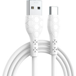 XO NB240 USB-A to USB-C 1m White GER-XO-NB240TWH