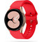 Tech-Protect IconBand Λουράκι Σιλικόνης Red (Samsung Galaxy Watch 4 / 5 / 5 Pro / 6 / 7 / FE)