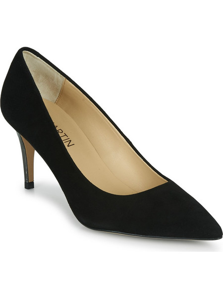 JB Martin Adelys Γόβες Suede με Τακούνι Στιλέτο Μαύρες UPD358-11-P