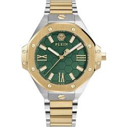 Philipp Plein Lady Royal Γυναικείο Ρολόι με Ασημί Χρυσό Μεταλλικό Μπρασελέ PWBDA0724