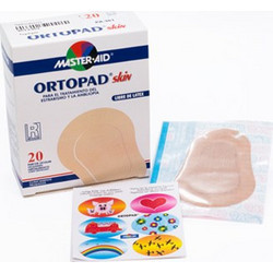 Master Aid Ortopad Skin Οφθαλμικά Επιθέματα για Παιδιά Μπεζ 62x50mm 20τμχ
