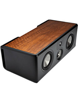Polk Audio L400 Ηχείο Hi-Fi Κεντρικό 300W 3 Δρόμων Walnut