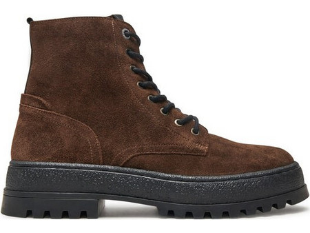Pepe Jeans Ανδρικά Αρβυλάκια Suede Καφέ PMS50249-887