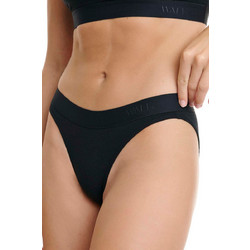Walk Βαμβακερά Γυναικεία Slip Μαύρα 2Pack W2050-1-02