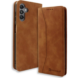 Bodycell PU Leather Book Brown (Samsung Galaxy A14 4G / 5G)