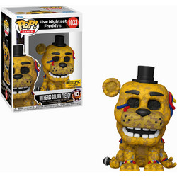 Funko Pop! Games Five Nights At Freddy's 1033 Withered Golden Freddy Exclusive