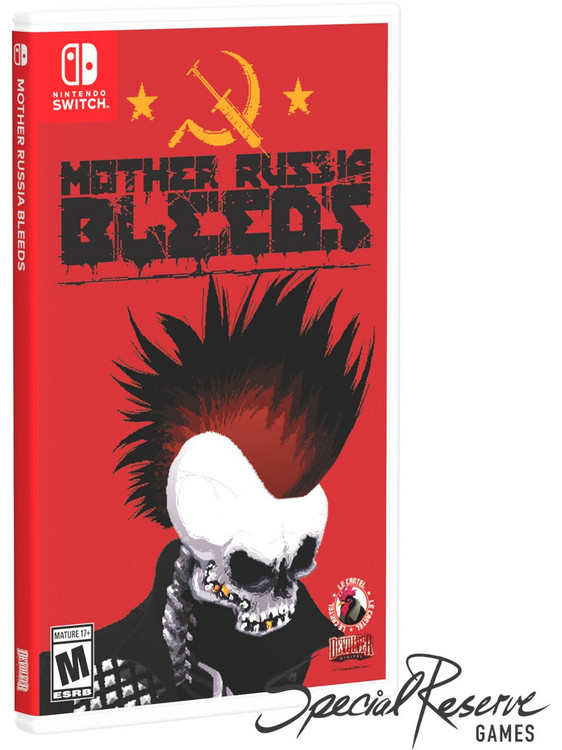 Mother Russia Bleeds Limited Run Nintendo Switch