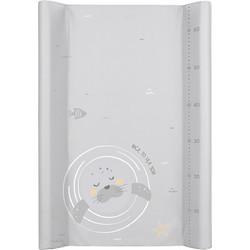 KikkaBoo Seally Me Μαλακή Αλλαξιέρα Μωρού Πλαστική 70x50cm Γκρι