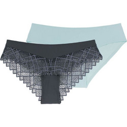 Dorina Kelsea Γυναικεία Slip με Δαντέλα 2Pack FXCH0004LA099-2X0309