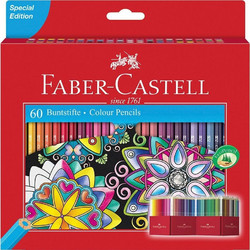 Faber-Castell Castle Ξυλομπογιές Σετ 60τμχ