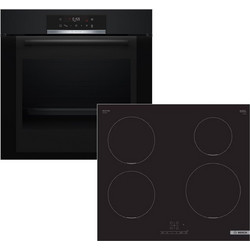 Bosch Φούρνος Ηλεκτρικός Άνω Πάγκου 59.4cm HBA372EB0 με Κεραμικές Εστίες PUE611BB5E