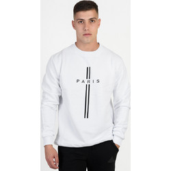 Cotton4all Ανδρικό Φούτερ Λευκό COTTON4ALL