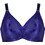 Naturana Σουτιέν Minimizer χωρίς Μπανέλα Royal Blue 5363