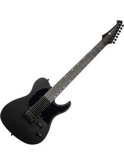 Spira Guitars T-407 Ηλεκτρική Κιθάρα T Style με HH Μαγνήτες και Ταστιέρα Ebony 7 Χορδών Satin Black