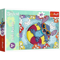 Παιδικό Puzzle Trefl Disney Lilo & Stitch On Vacation 30 Κομμάτια