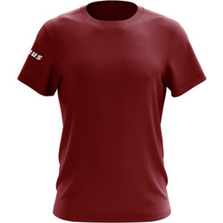 Zeus Basic SS Ανδρικό Αθλητικό T-Shirt Μπορντό