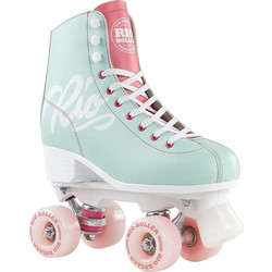 Rio Roller Script Quad Rollers Ενηλίκων Γαλάζια Teal Coral