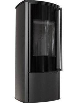 Kratki KOZA/AB/ENYO/R/BLACK Ατσάλινη Ξυλόσομπα 5.5kW