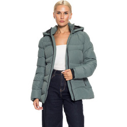 Splendid Γυναικείο Μπουφάν Χειμωνιάτικο Puffer Μακρύ Χακί 52-101-066