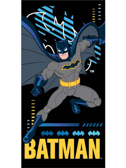 Batman Παιδική Πετσέτα Θαλάσσης Microfiber Navy Μπλε 70x140cm 7020053