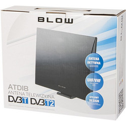 Blow ATD18 Εσωτερική Κεραία Τηλεόρασης 30dB με Ενισχυτή UHF / VHF / FM