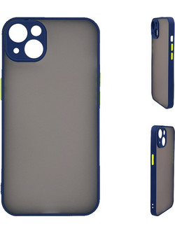 Sonique Color Button Bumper Blue (iPhone 15 Plus)