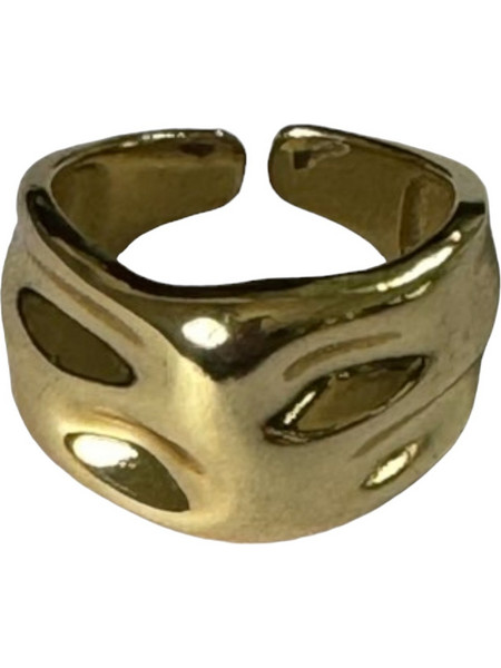RO Accessories Γυναικείο Δαχτυλίδι Xρυσό R070