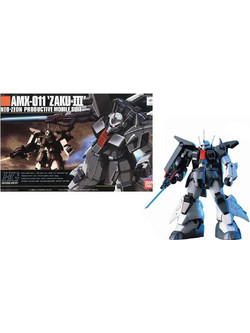 Bandai Mobile Suit Gundam High Grade Gunpla AMX-011 Zaku III 1:144